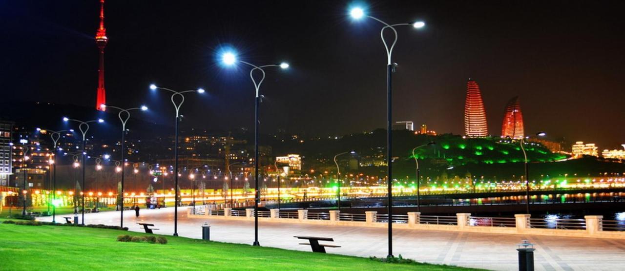 Lux Family Apartment In City Center Baky Esterno foto